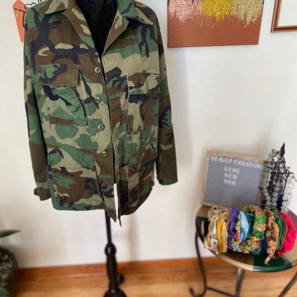 Authentic Military Camo Jacket - Picture 2 of 2